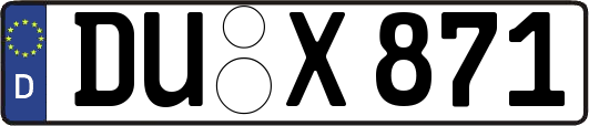 DU-X871