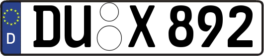 DU-X892
