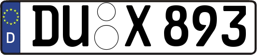DU-X893