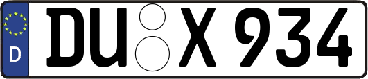 DU-X934