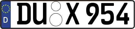 DU-X954