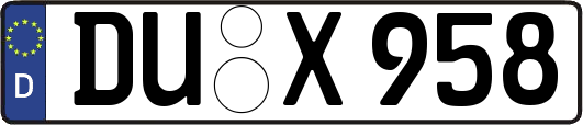 DU-X958
