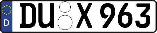 DU-X963