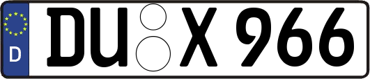 DU-X966
