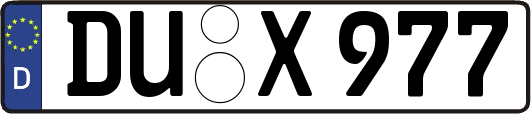 DU-X977