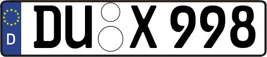 DU-X998
