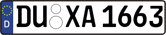 DU-XA1663