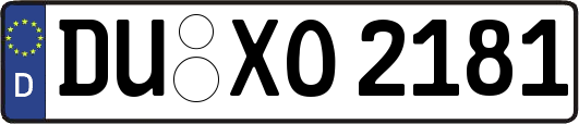 DU-XO2181