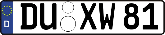 DU-XW81