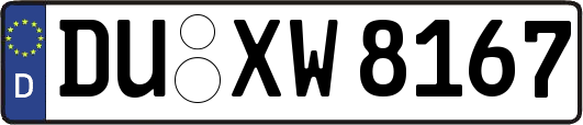 DU-XW8167