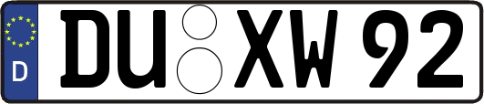 DU-XW92