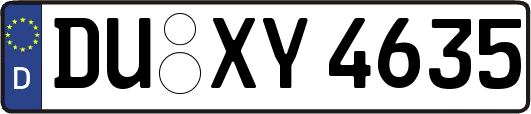 DU-XY4635