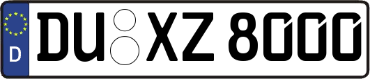 DU-XZ8000