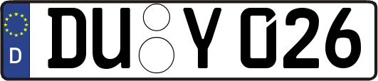 DU-Y026