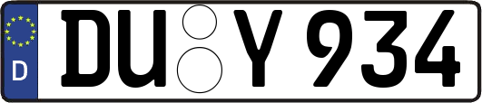 DU-Y934