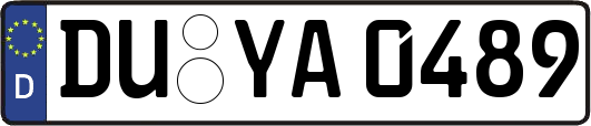 DU-YA0489
