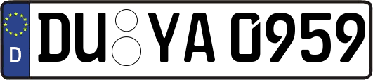 DU-YA0959