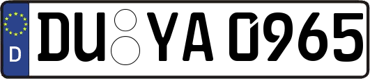 DU-YA0965