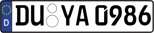 DU-YA0986
