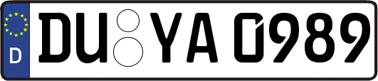 DU-YA0989