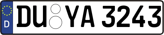 DU-YA3243