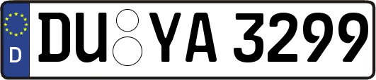 DU-YA3299