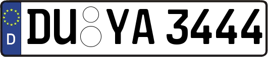 DU-YA3444