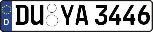 DU-YA3446