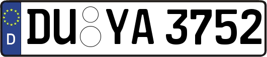 DU-YA3752