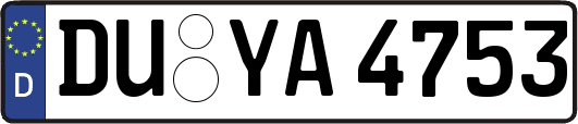 DU-YA4753