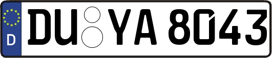 DU-YA8043