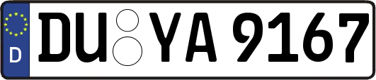 DU-YA9167
