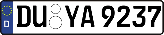 DU-YA9237