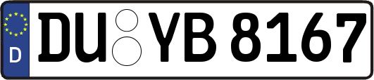 DU-YB8167