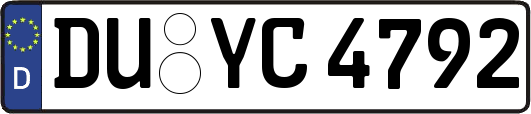 DU-YC4792
