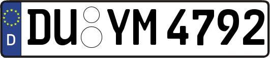 DU-YM4792