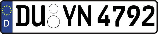 DU-YN4792