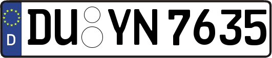 DU-YN7635