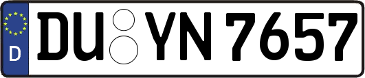 DU-YN7657