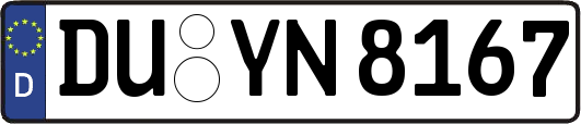 DU-YN8167