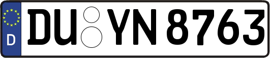 DU-YN8763