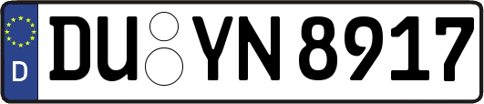 DU-YN8917