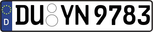 DU-YN9783