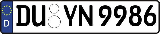 DU-YN9986