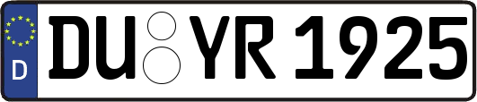 DU-YR1925