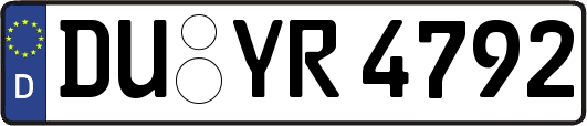 DU-YR4792