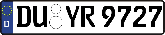 DU-YR9727