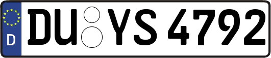 DU-YS4792