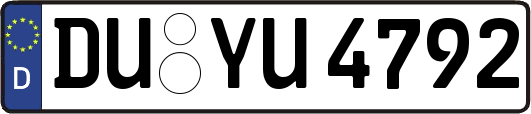 DU-YU4792
