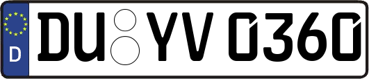 DU-YV0360